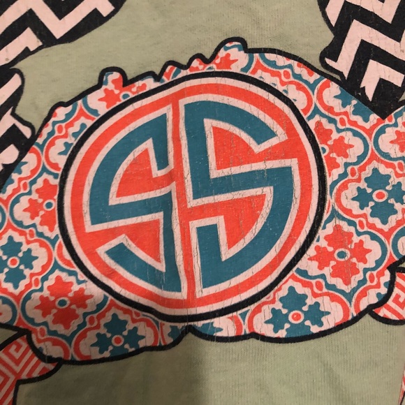 🍍 5/$15 Simply Southern Collection Crab Tee - Picture 5 of 7